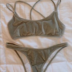 Victoria’s Secret velvet bikini